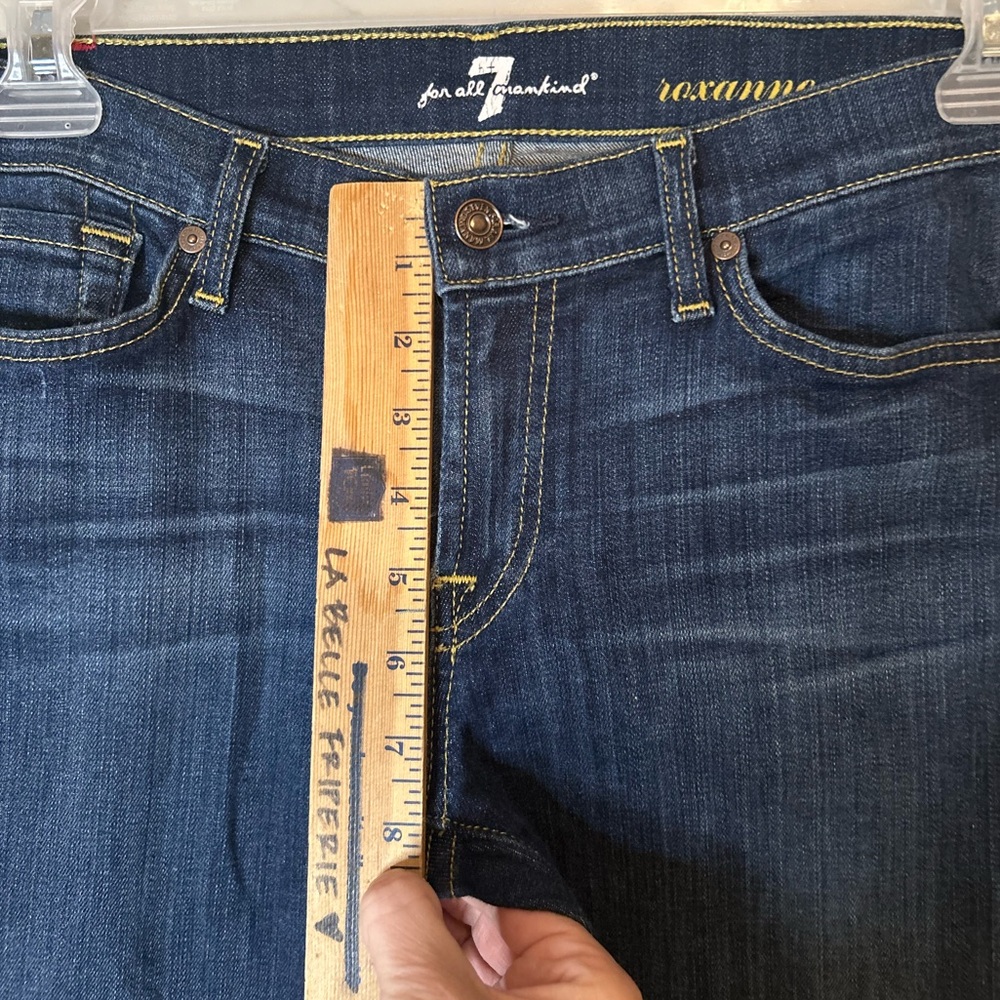 7 for all Mankind low rise skinny jeans - Picture 5 of 13